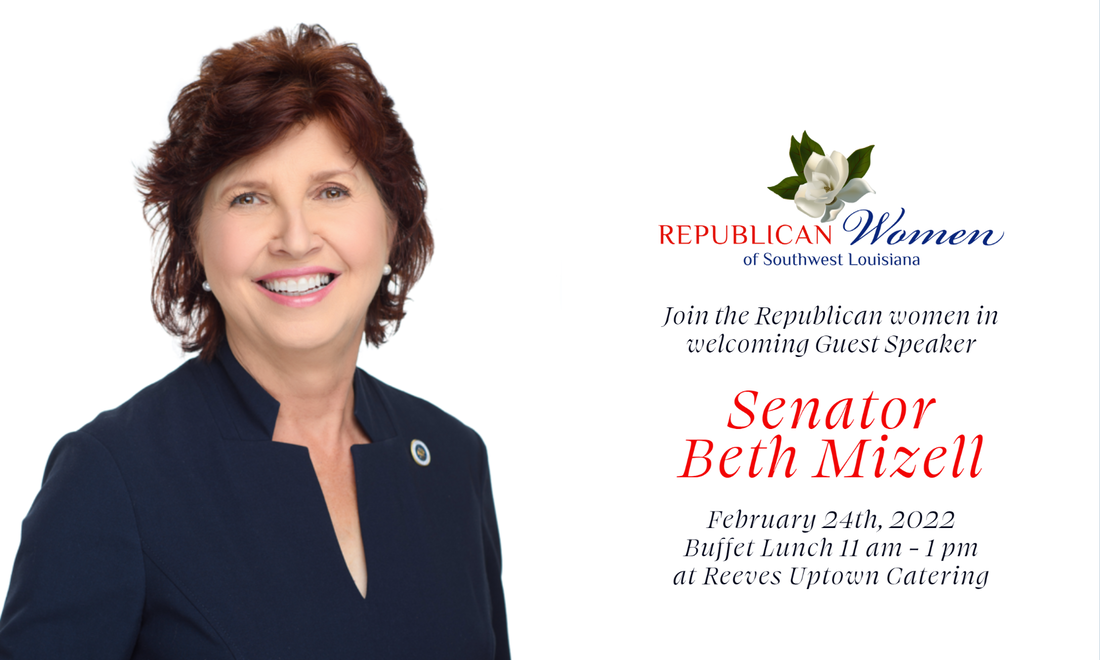 Image of Senator Beth Mizell - RWSWLA February 2022 Guest Speaker